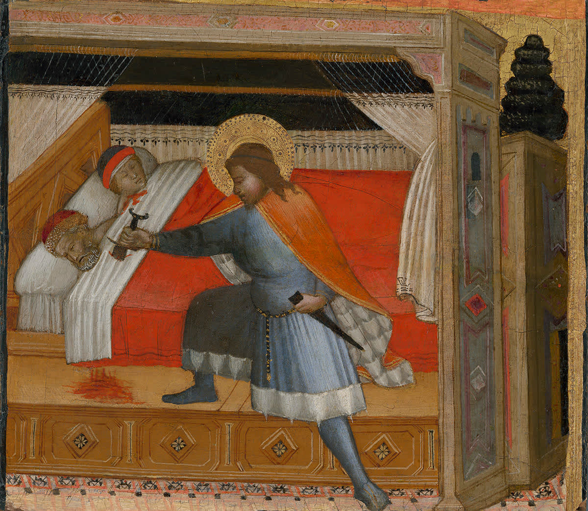 Der hl. Julian ermordet seine Eltern