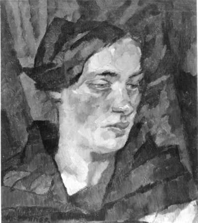 Weiblicher Studienkopf