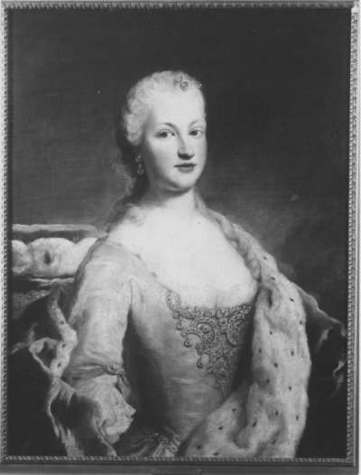 Bildnis der Maria Franziska Dorothea von Pfalz-Sulzbach, Herzogin von Zweibrücken-Birkenfeld (1724-1794)