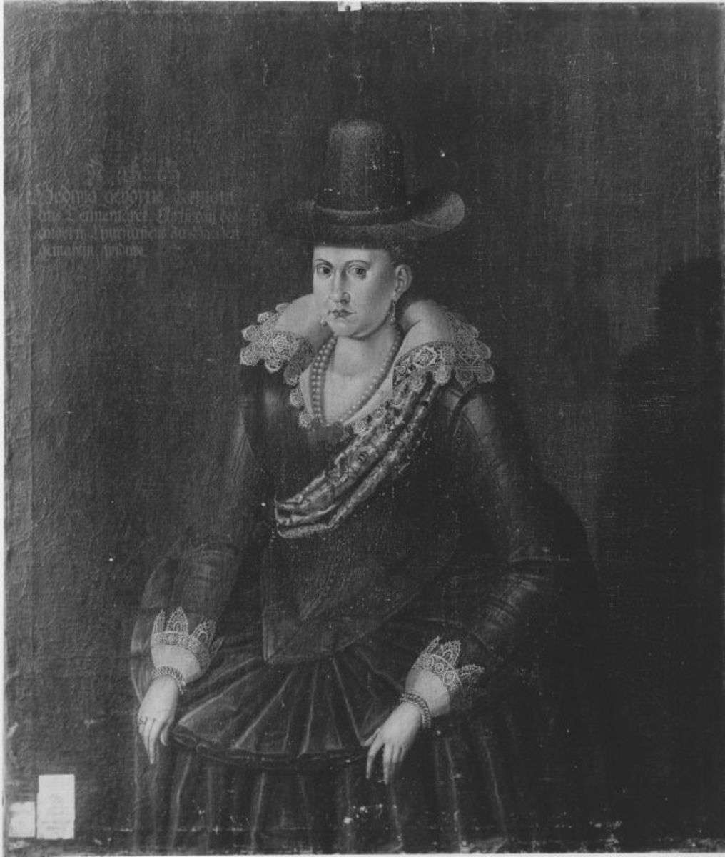 Bildnis der Hedwig von Dänemark, Gemahlin des Kurfürsten Christian II. von Sachsen