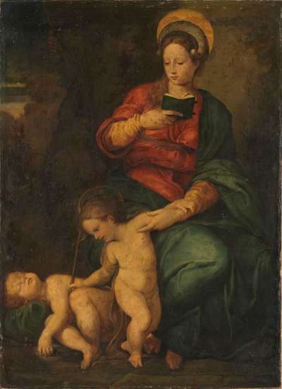 Maria mit Kind und dem schlafenden Johannesknaben