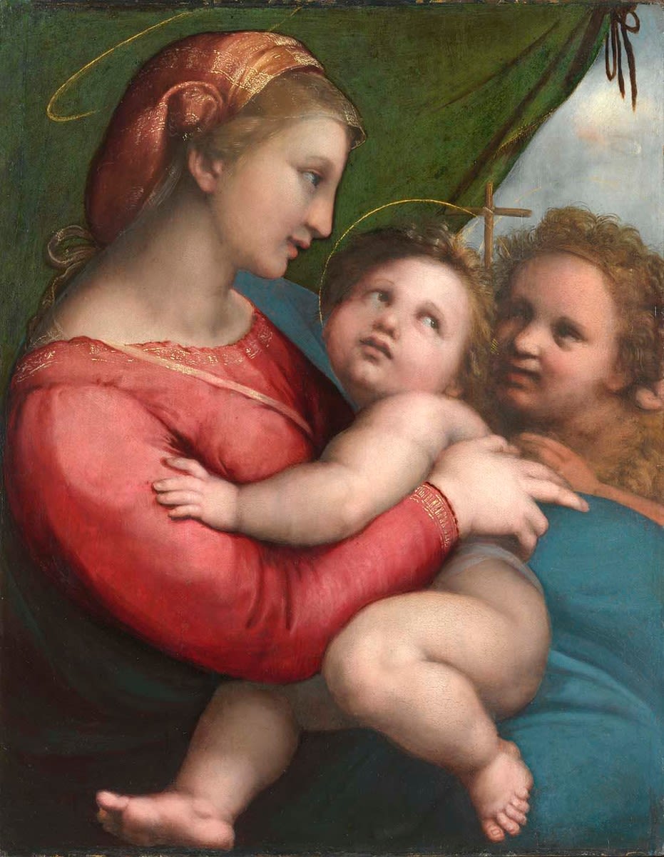 Painting by Raffaello Sanzio