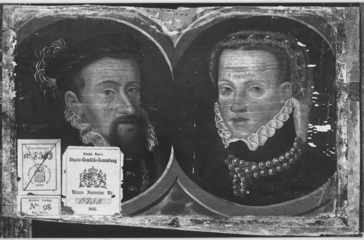 Doppelbildnis Kaiser Maximilian II. und Kaiserin Maria