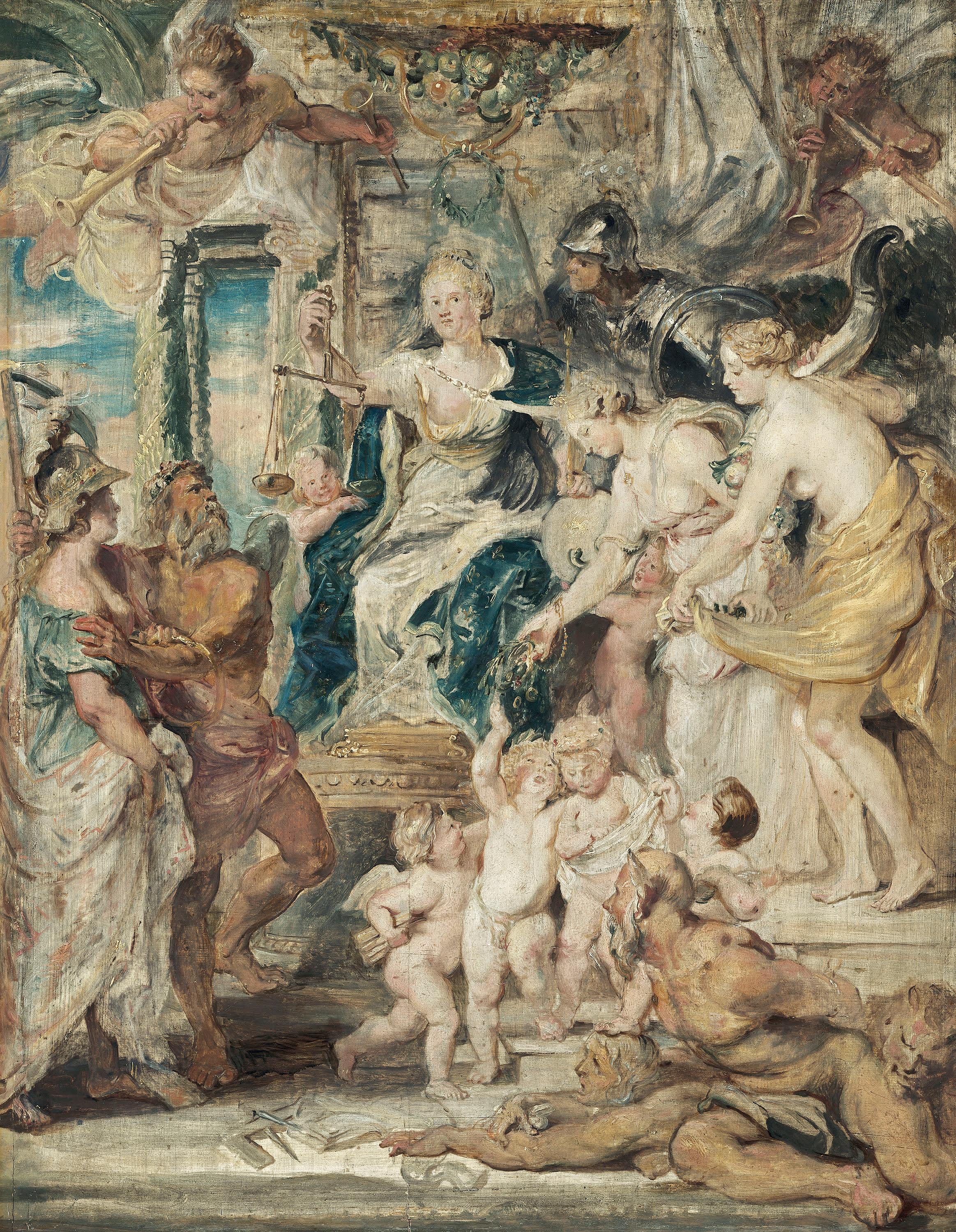 Die glückliche Regierung (Skizze zum Medici-Zyklus)