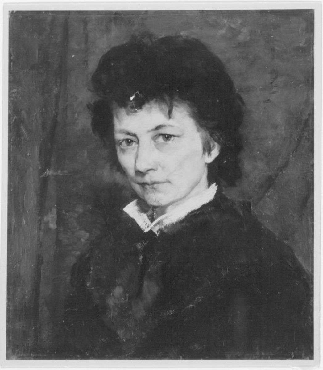 Die Malerin Agathe Röstel