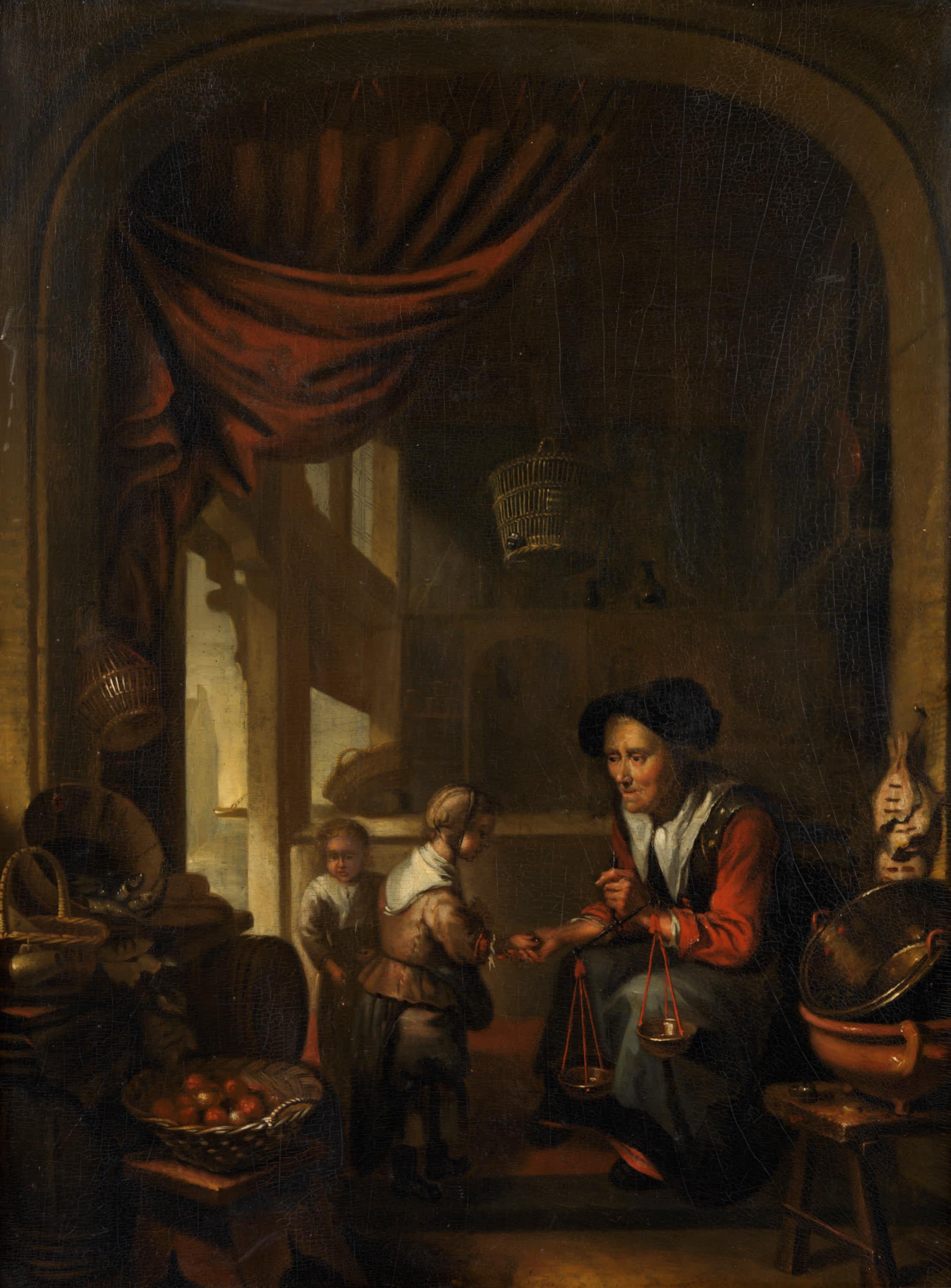 Obst- und Gemüsehändlerin