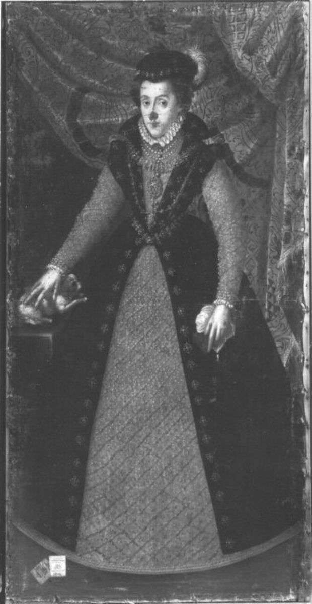 Bildnis der Herzogin Barbara von Ferrara