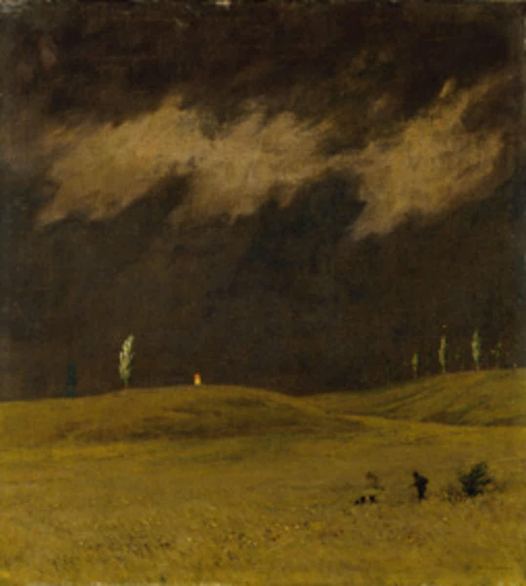 Aufziehendes Gewitter