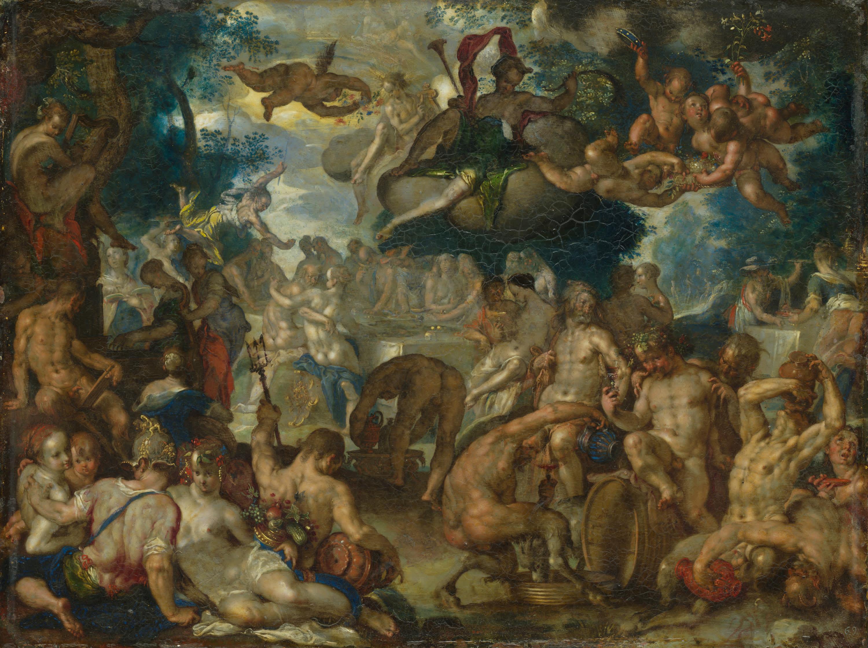 Die Hochzeit von Peleus und Thetis