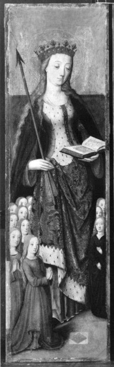 Altarflügel: Hl. Ursula