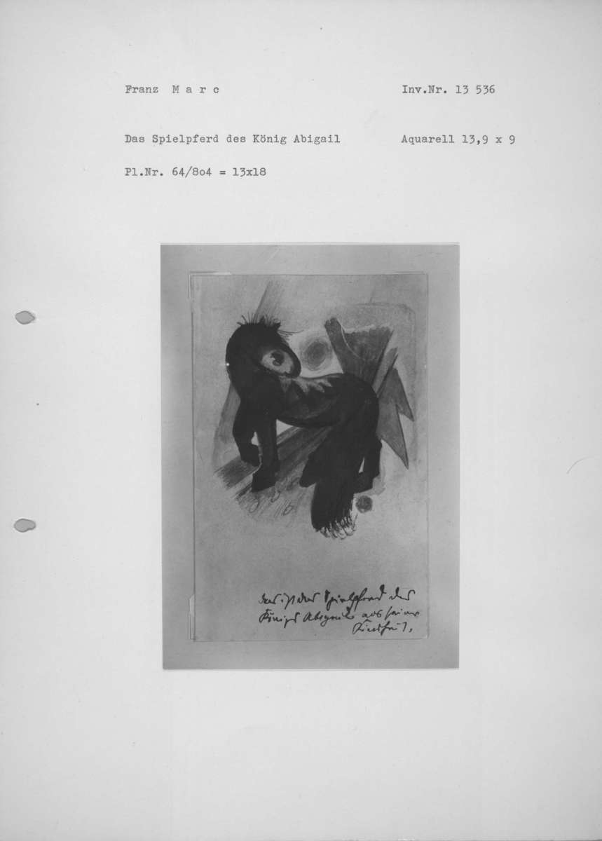 Das Spielpferd des Königs Abigail
