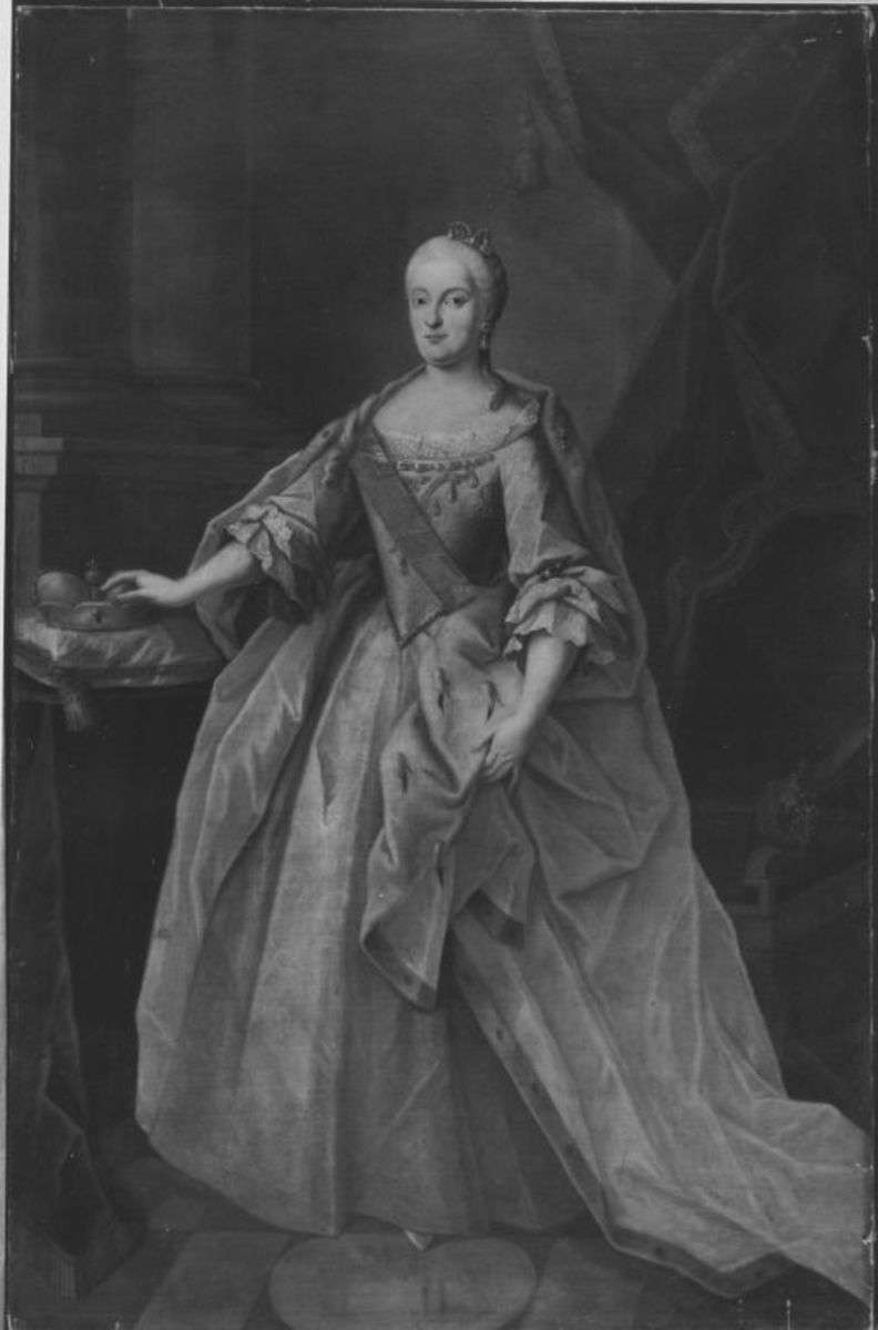 Bildnis der Maria Anna, Gemahlin des Kurfürsten Maximilian III. Josephs von Bayern (1728-1797)