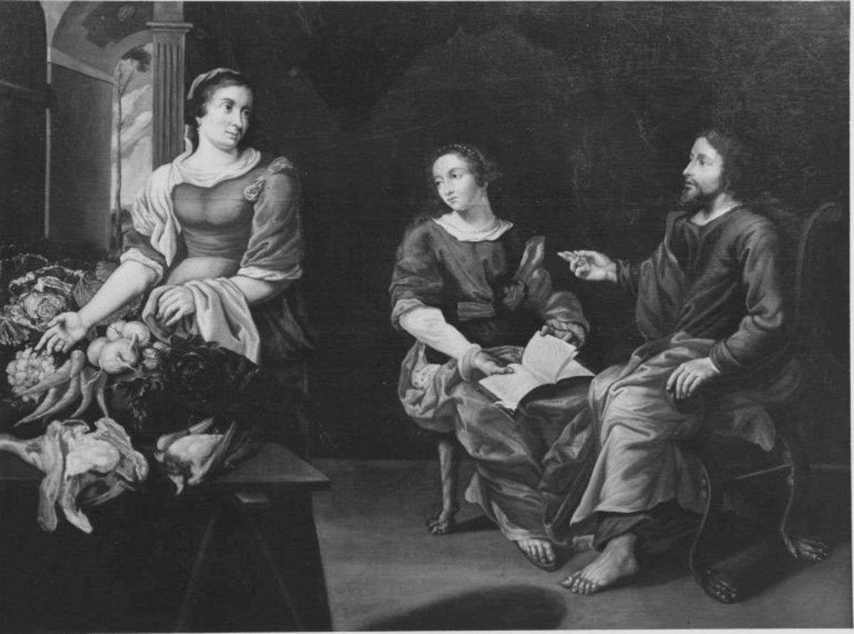 Christus bei Maria und Martha