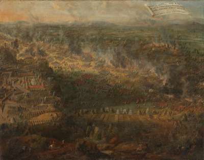 Die Schlacht bei Leopol (Lemberg, Lwow), 1675