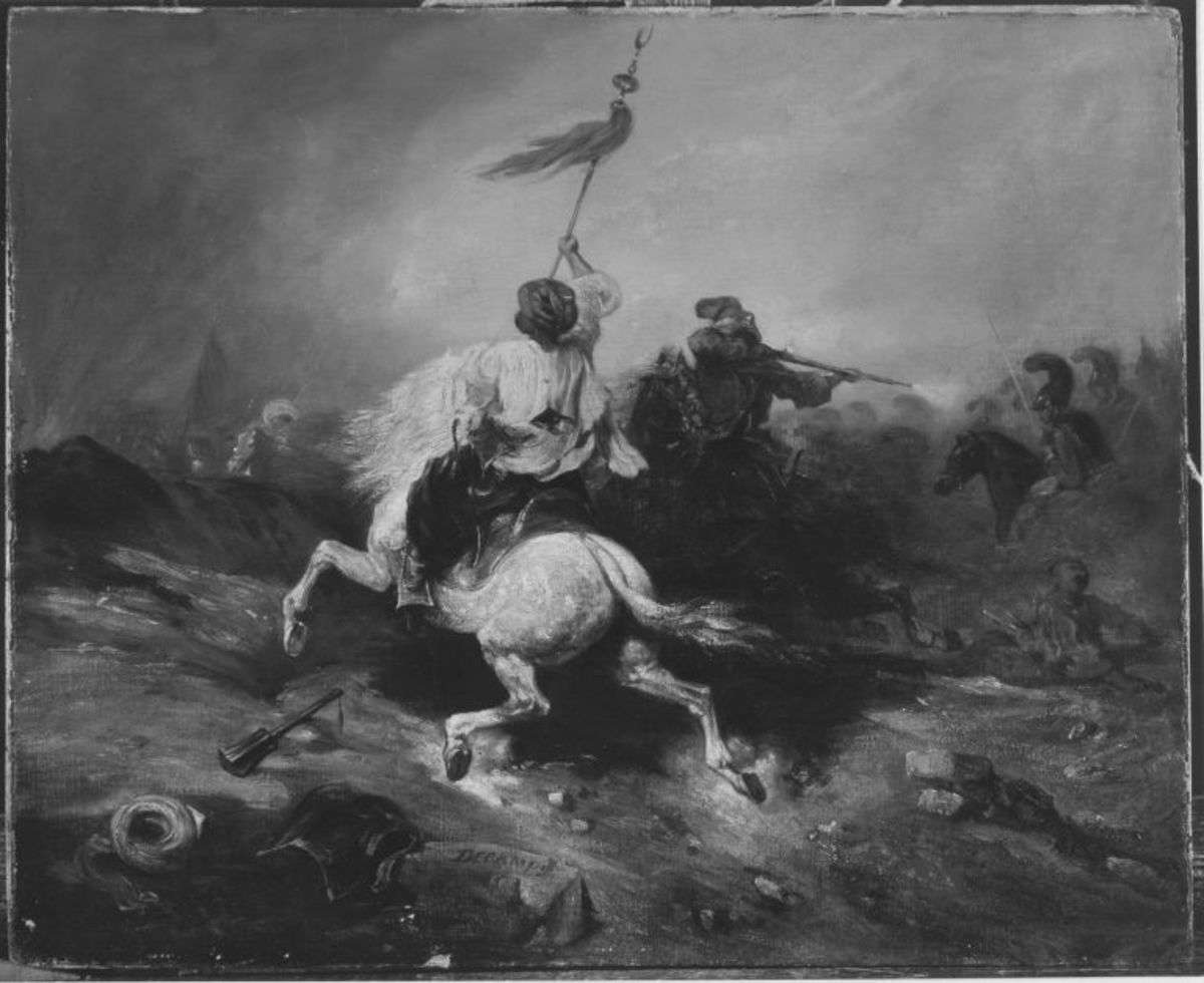 Türkischer Standartenträger