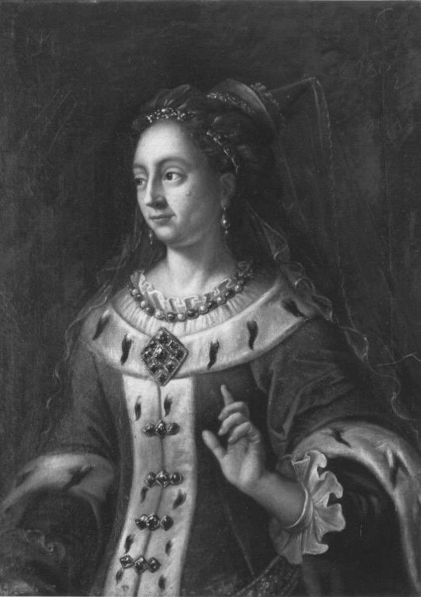 Bildnis der Agnes, Gemahlin des Herzogs Adolf I. von Cleve