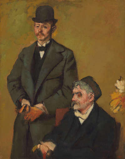 Henri Rouart und sein Sohn Alexis