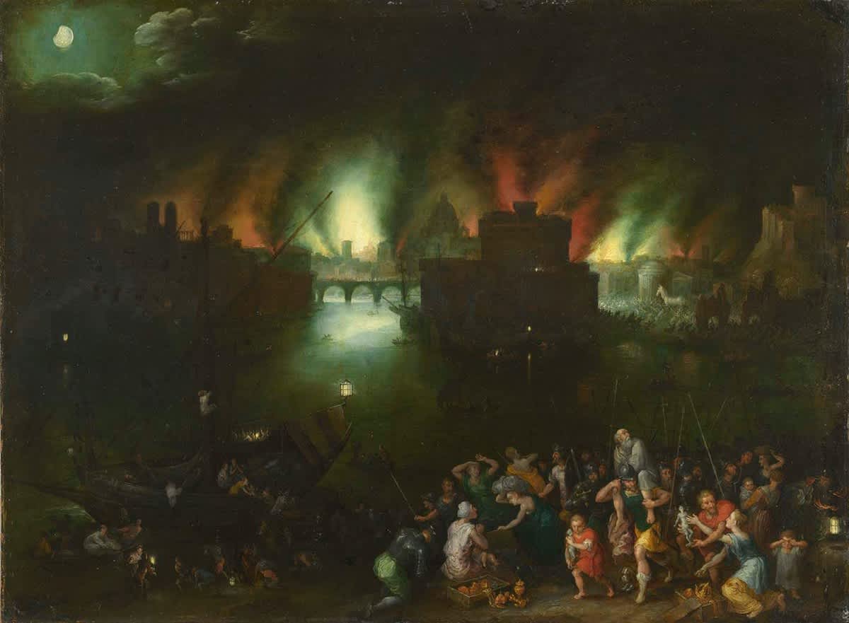 Das brennende Troja