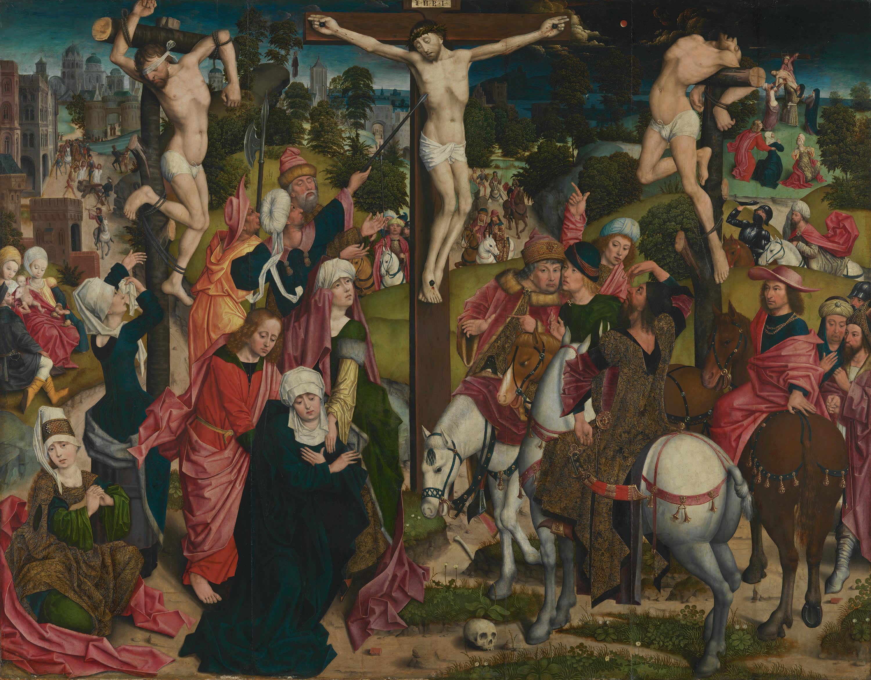 Kreuzigungsaltar: Kreuzigung Christi