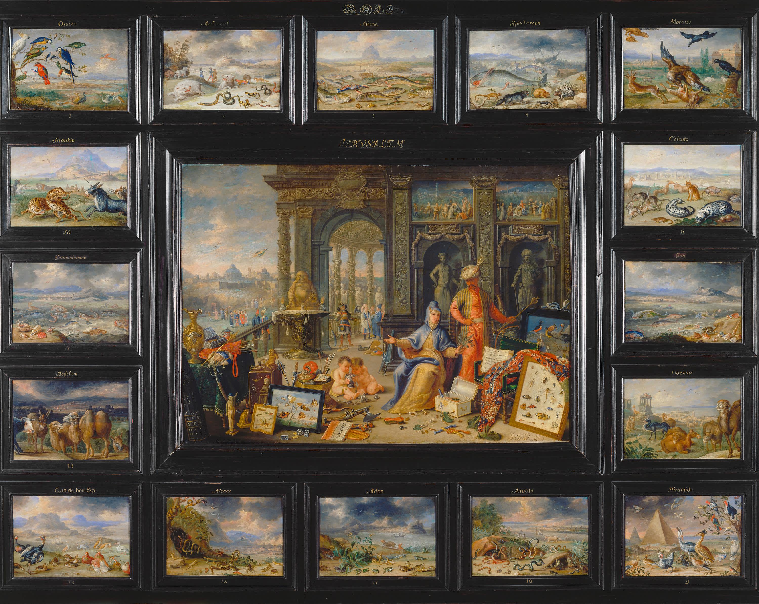 Die vier Erdteile: Asien