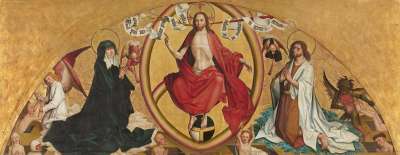 Jüngstes Gericht mit Maria und Johannes d. T.