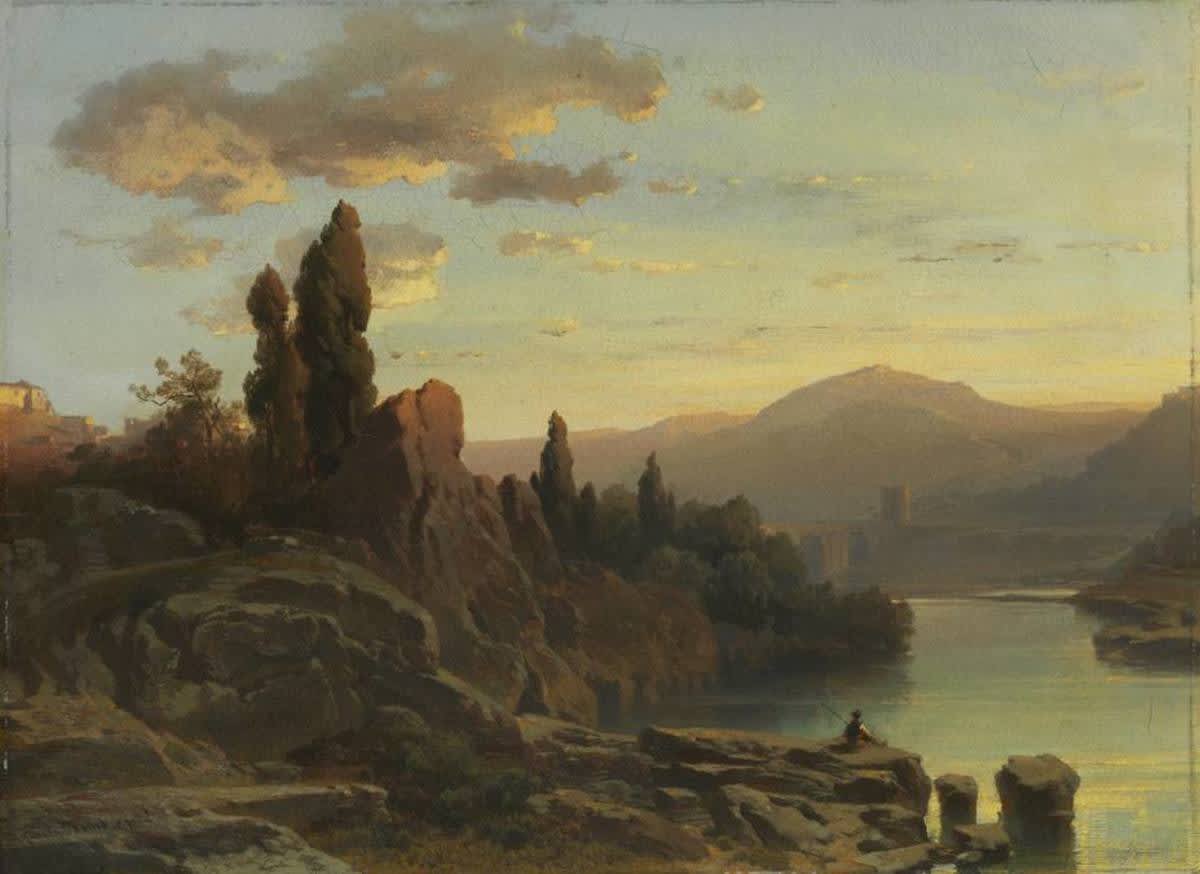 Die Brücke von San Martin bei Toledo