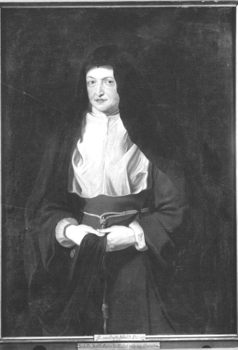 Infantin Isabella Clara Eugenia von Spanien im Habit der Klarissen