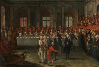 Die Gründonnerstag-Fußwaschung in Mainz unter Kurfürst Friedrich Karl von Erthal