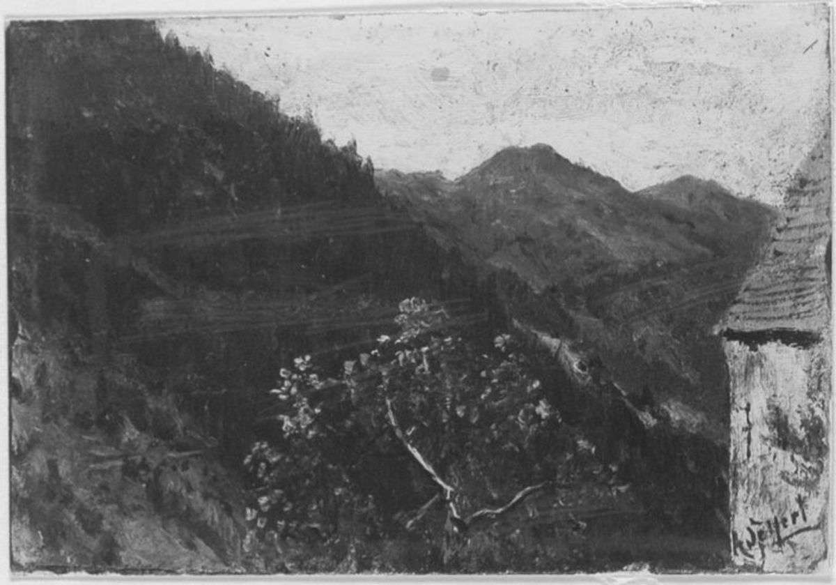 Kleine Gebirgslandschaft