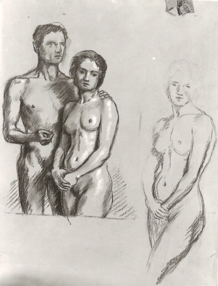 Liebespaar (Studien)