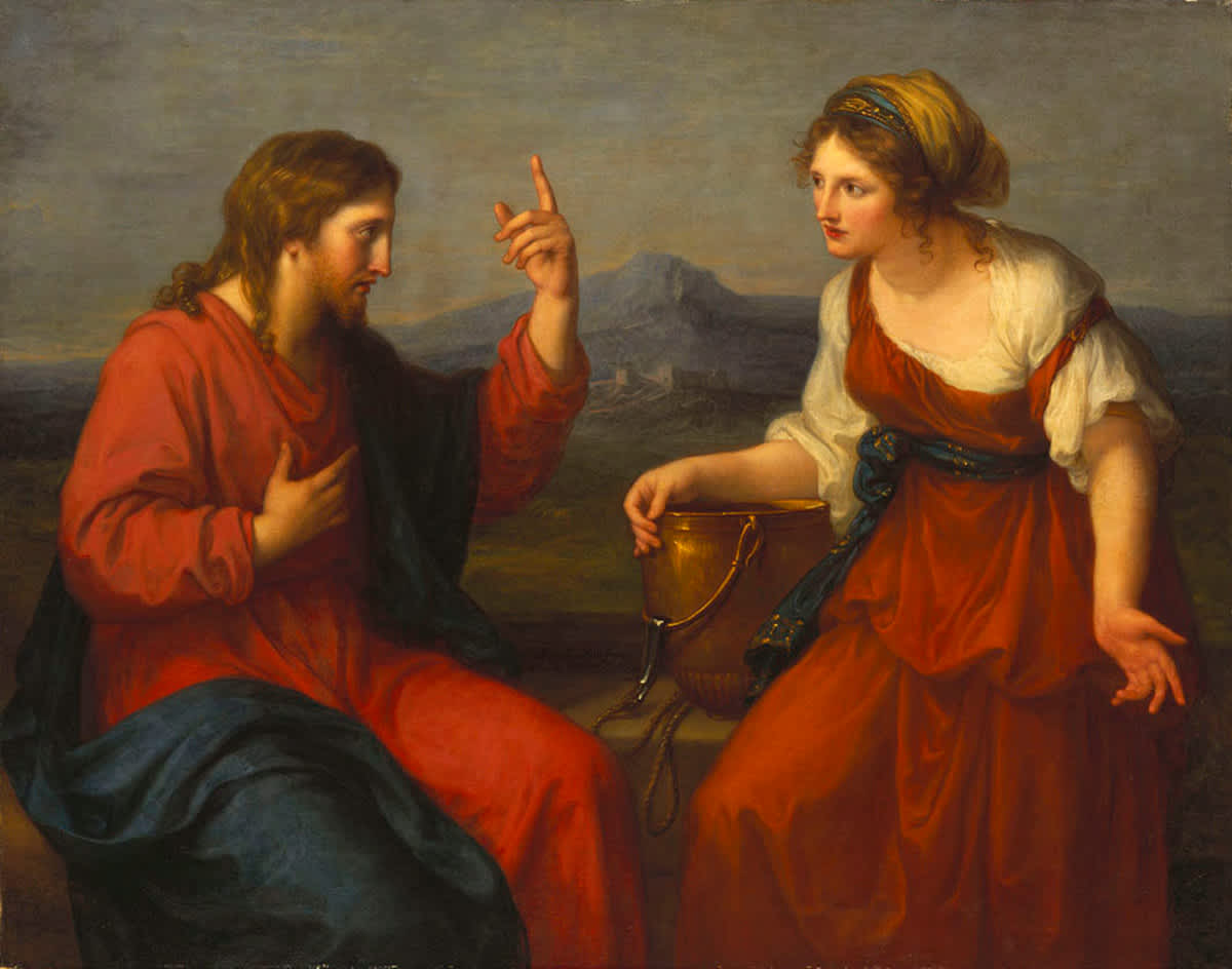 Christus und die Samariterin am Brunnen