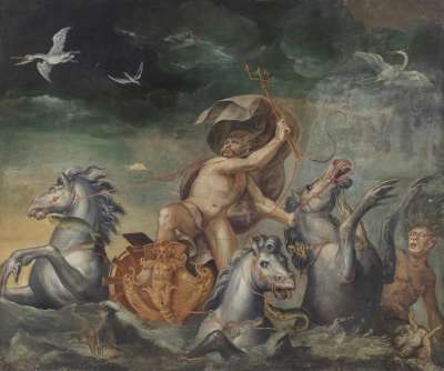 Neptun auf dem Meere
