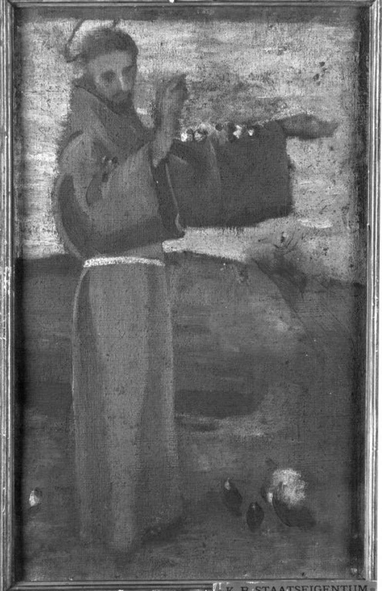 Der hl. Antonius predigt den Vögeln