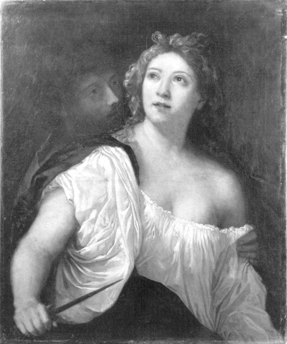 Selbstmord der Lukretia (nach Palma Vecchio)