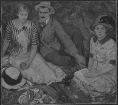 Frühstück im Freien