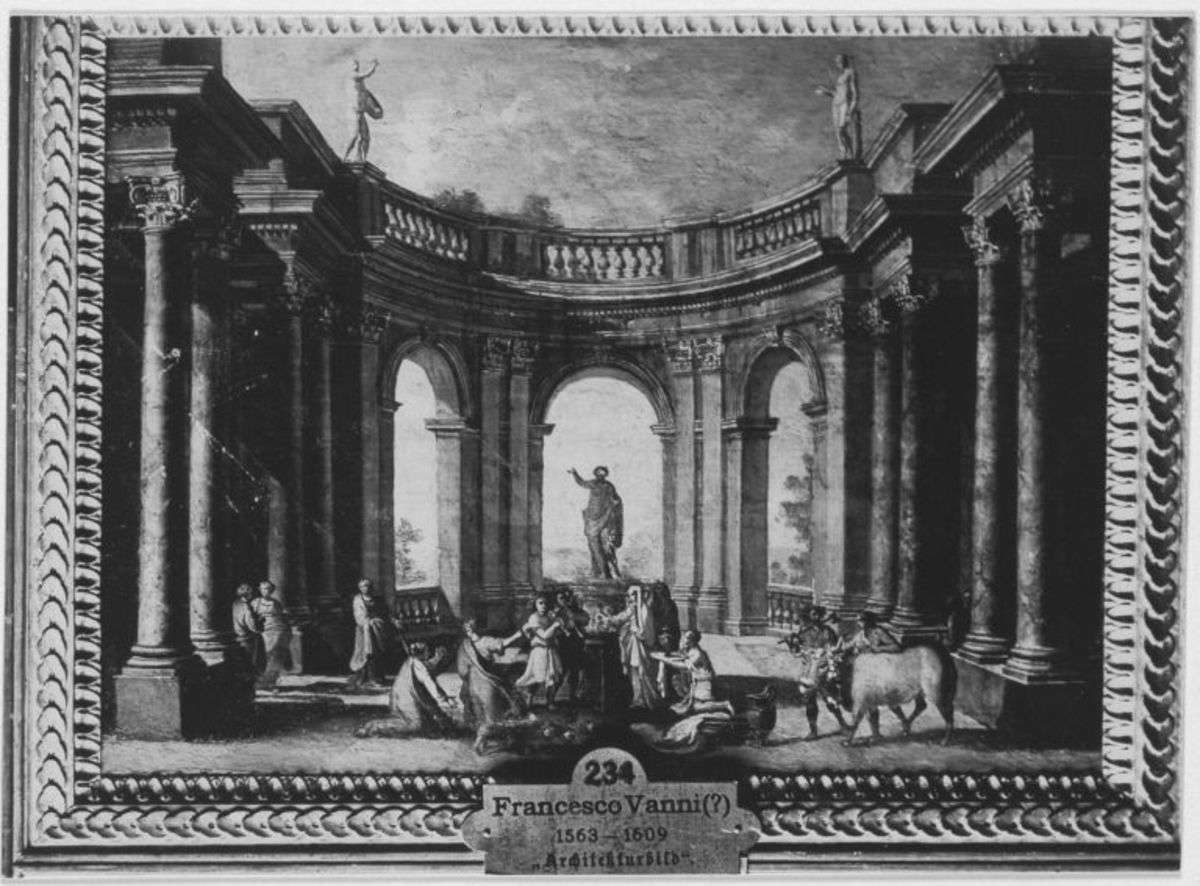 Weißer Stier wird zum Opfer geführt