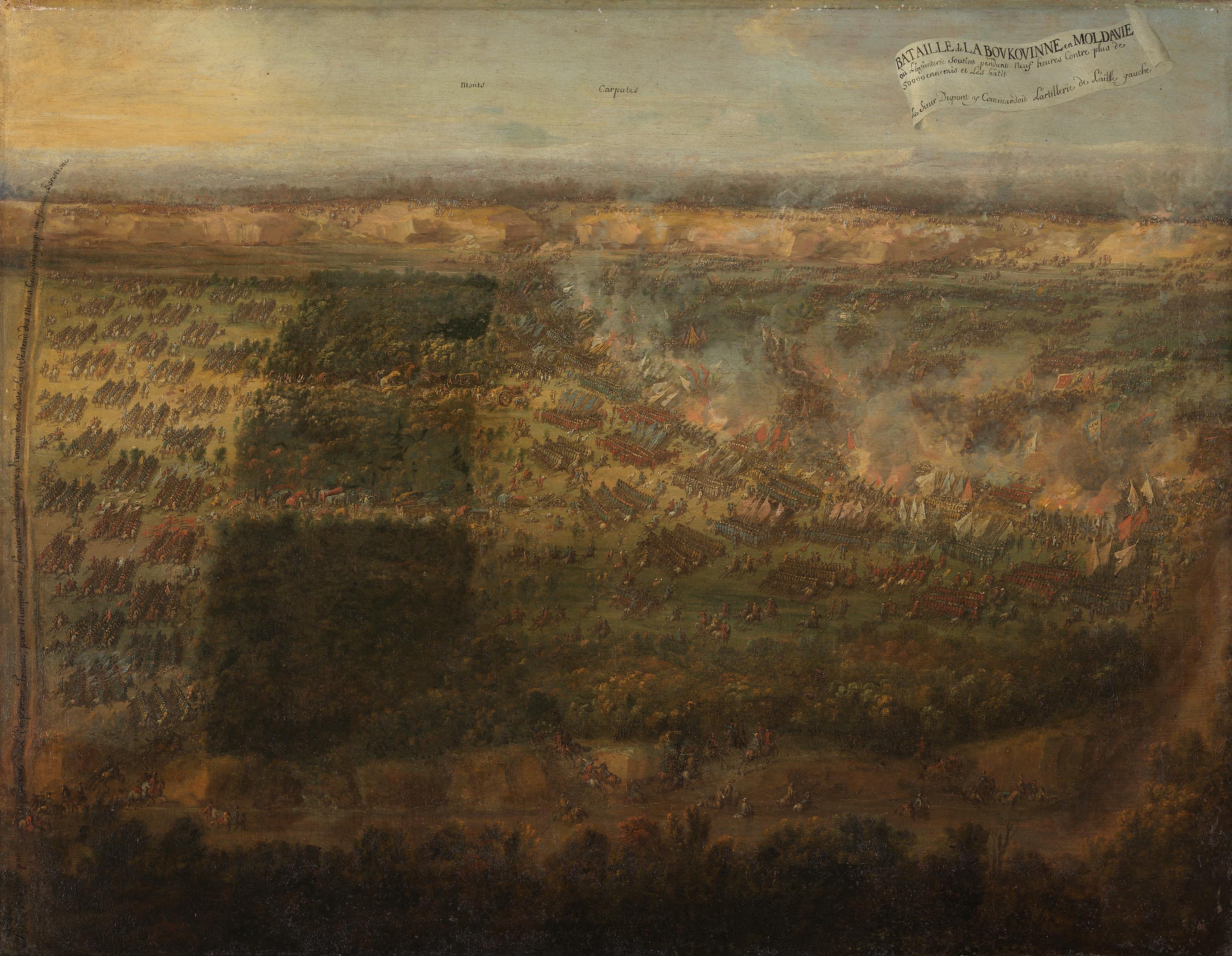 Die Schlacht in der Bukowina 1686