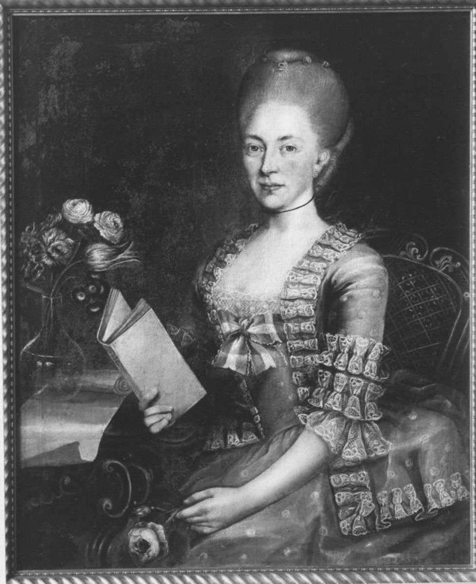 Bildnis einer Dame mit Buch
