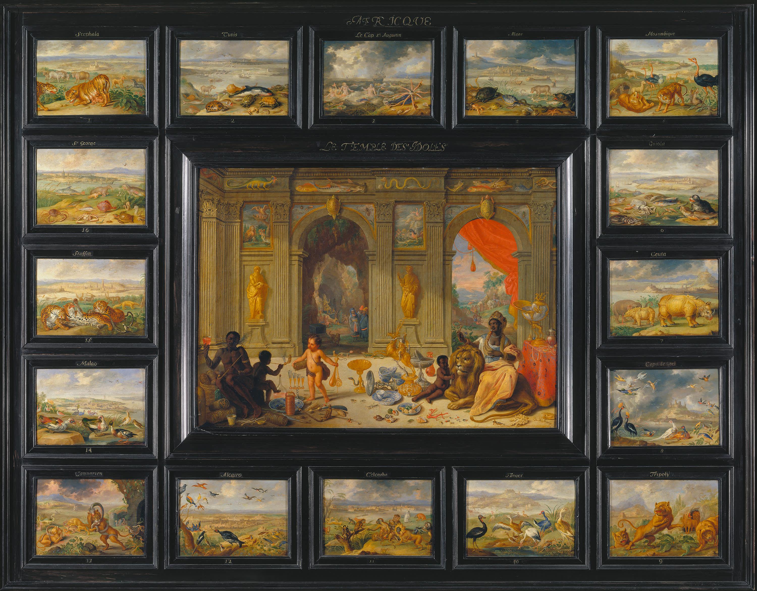 Die vier Erdteile: Afrika