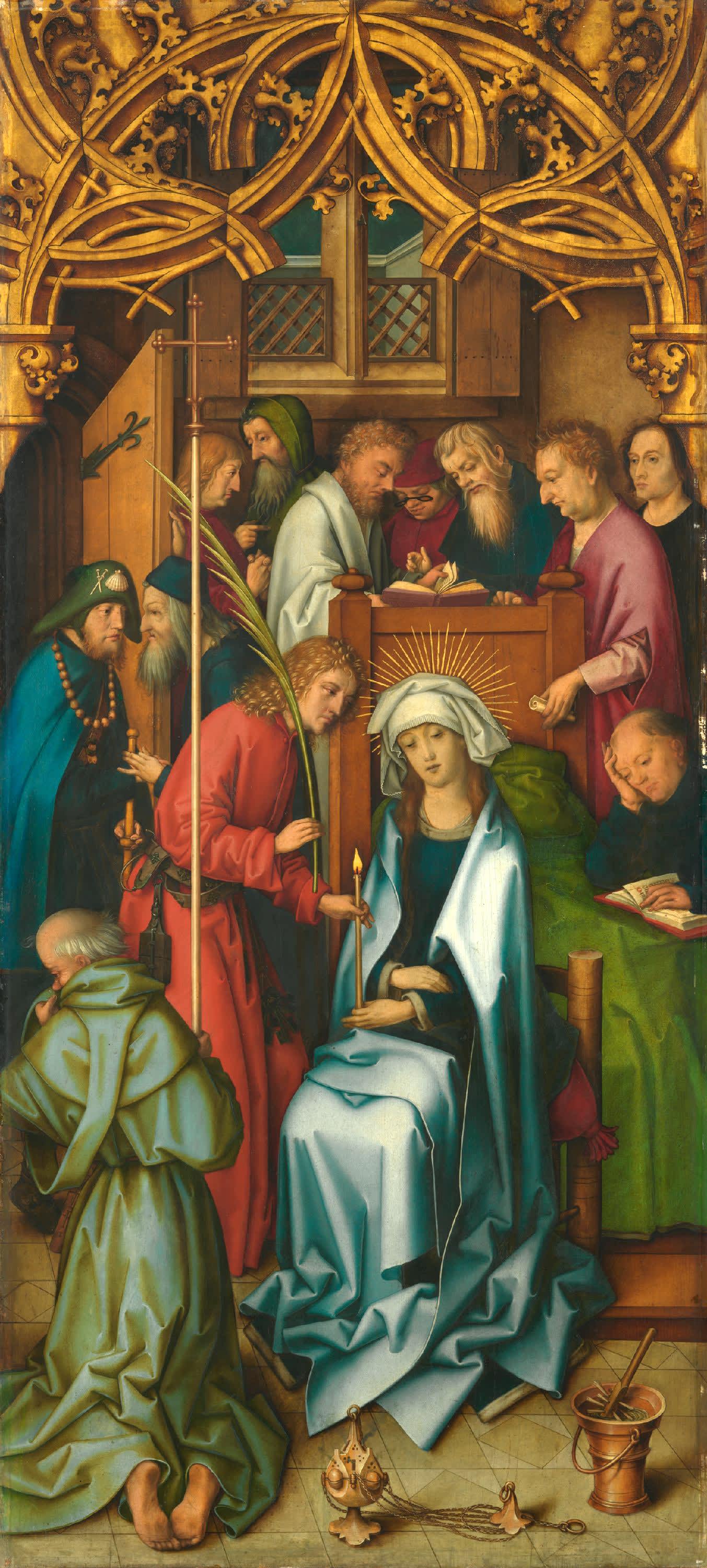 Kaisheimer Altar: Tod Mariens