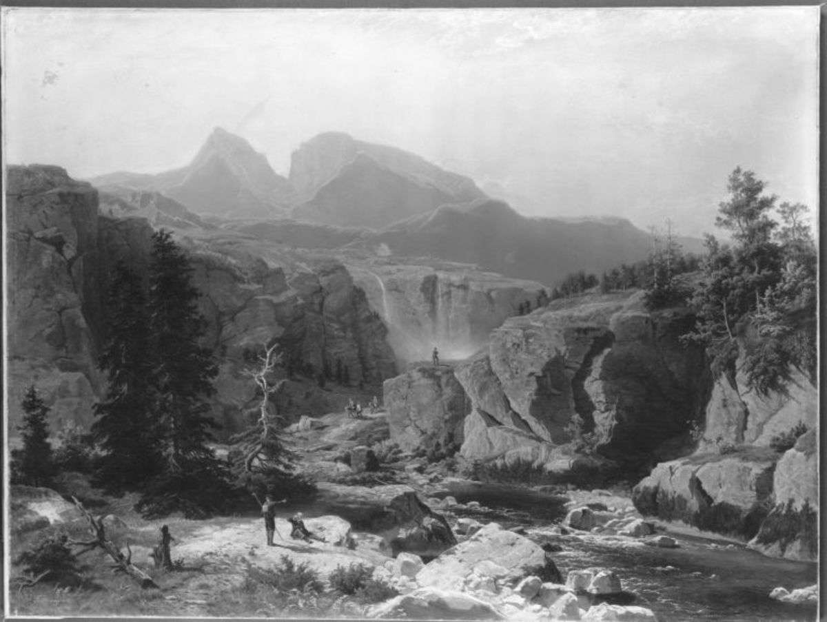 Große Naturlandschaft