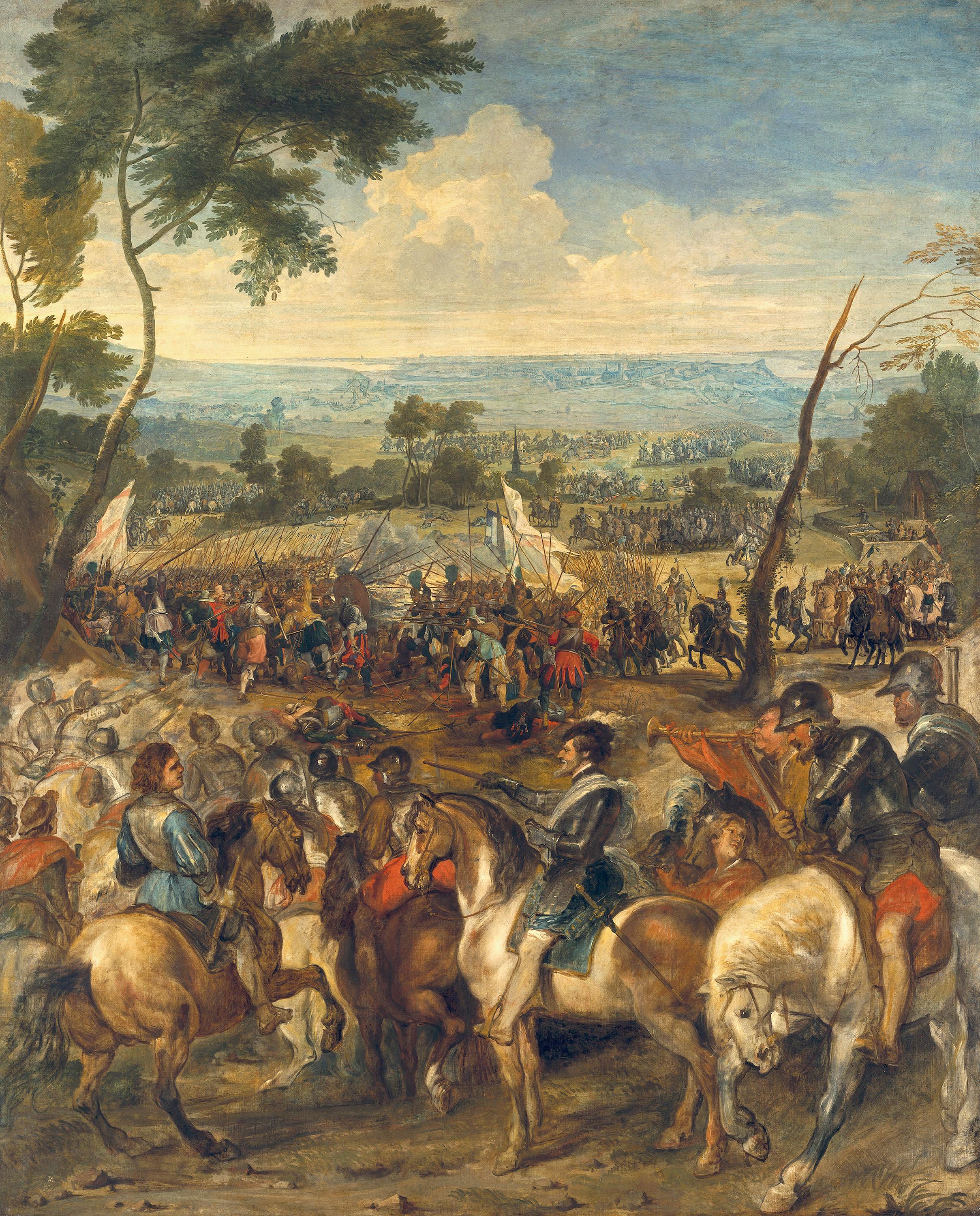 Heinrich IV. in der Schlacht bei Arques (mit Pieter Snayers)