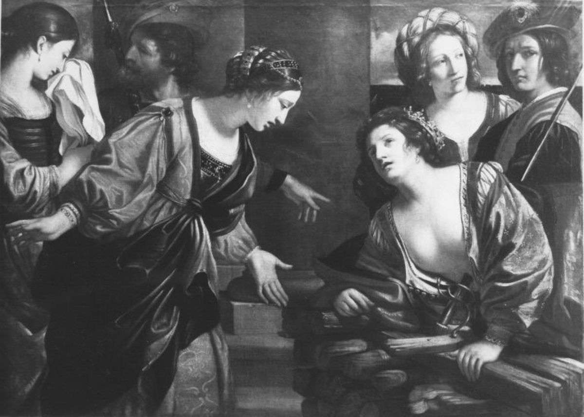 Dido auf dem Scheiterhaufen