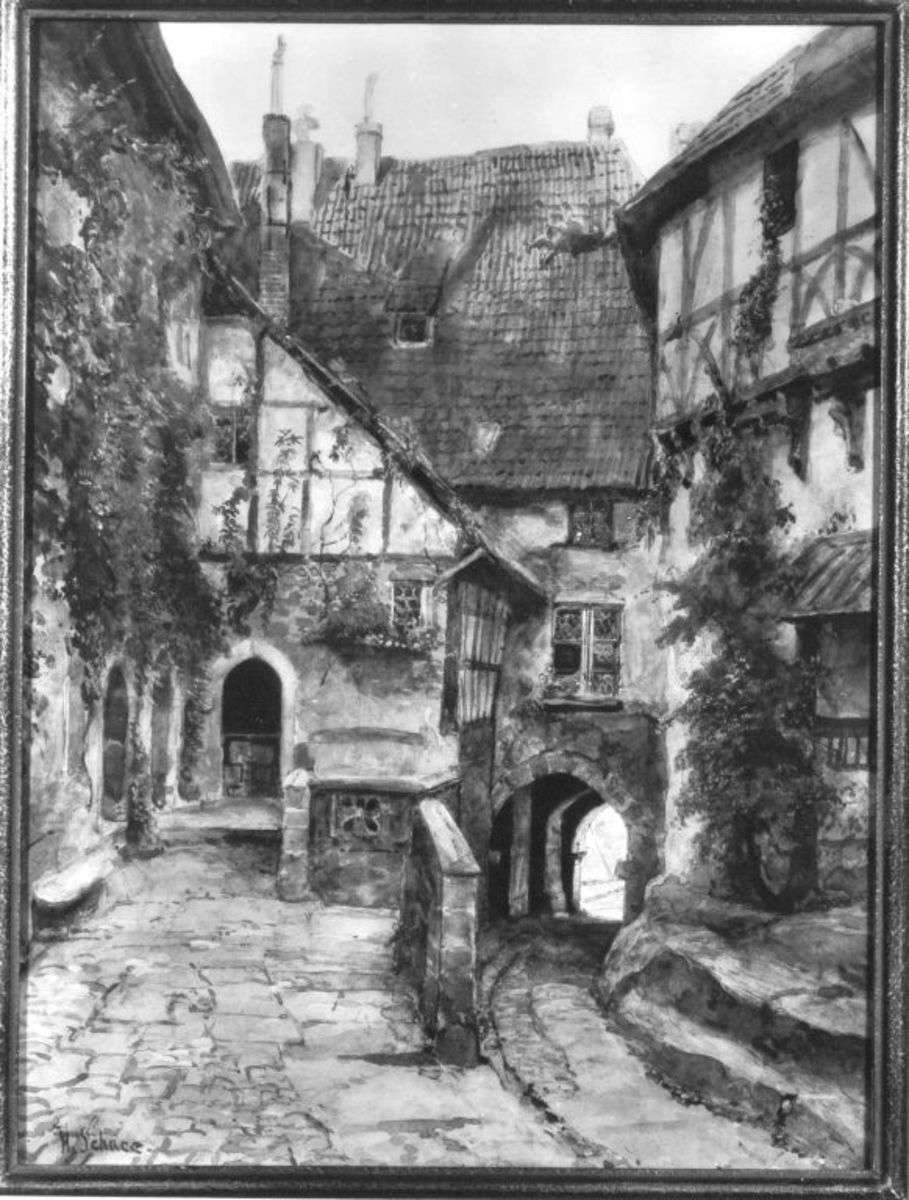 Alte Häuser in Rothenburg