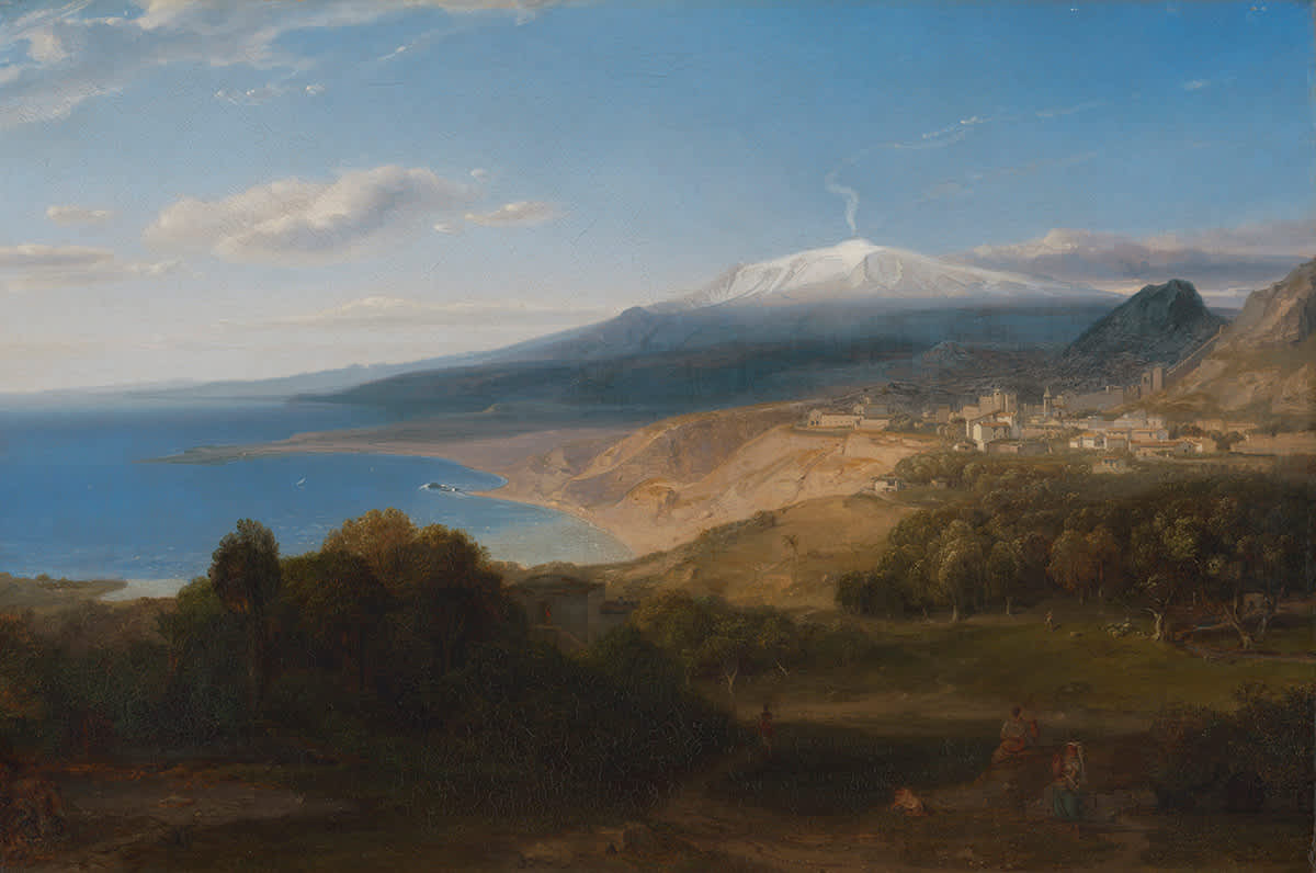 Taormina mit dem Ätna