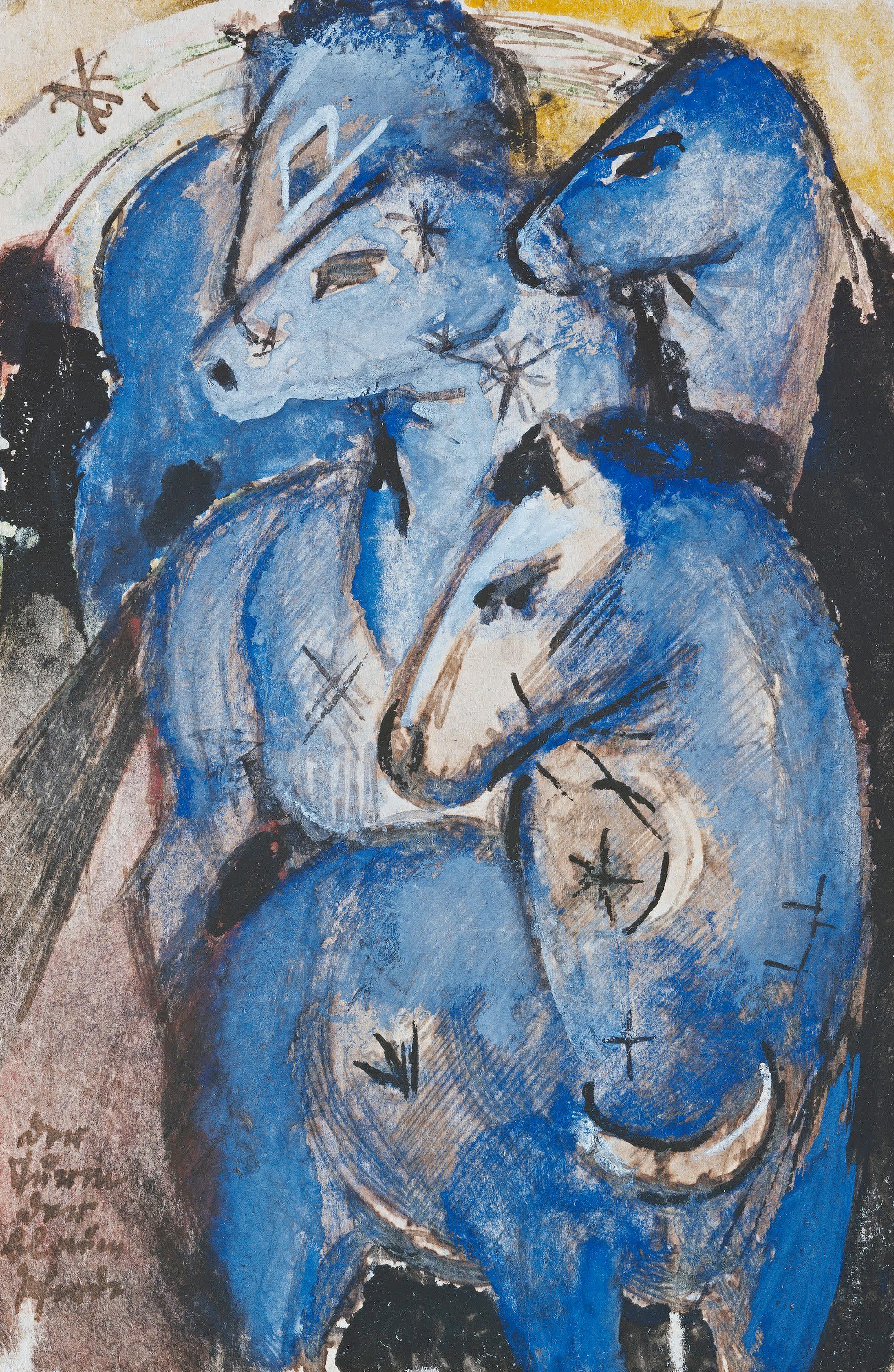 Der Turm der blauen Pferde