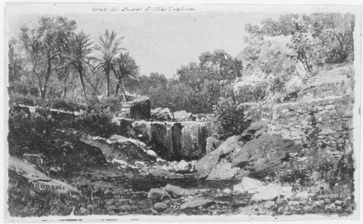 Val di Sasso bei Bordighera an der Riviera