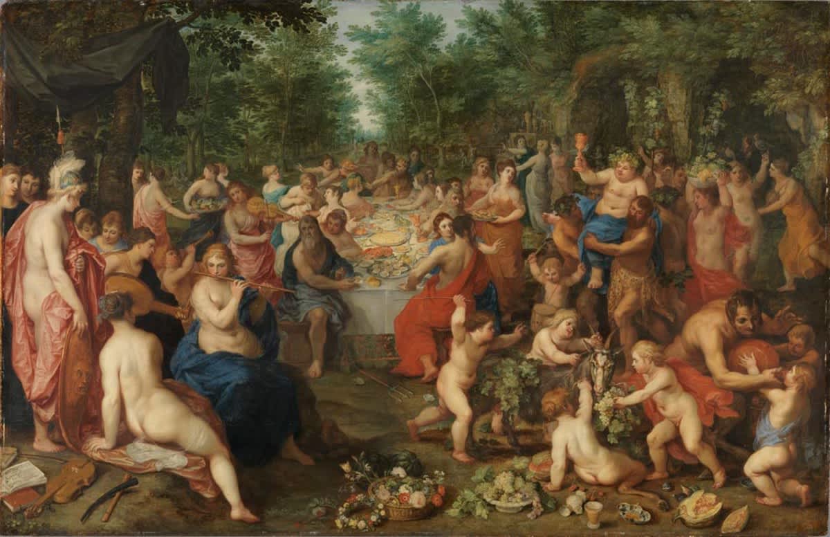 Olympisches Göttermahl