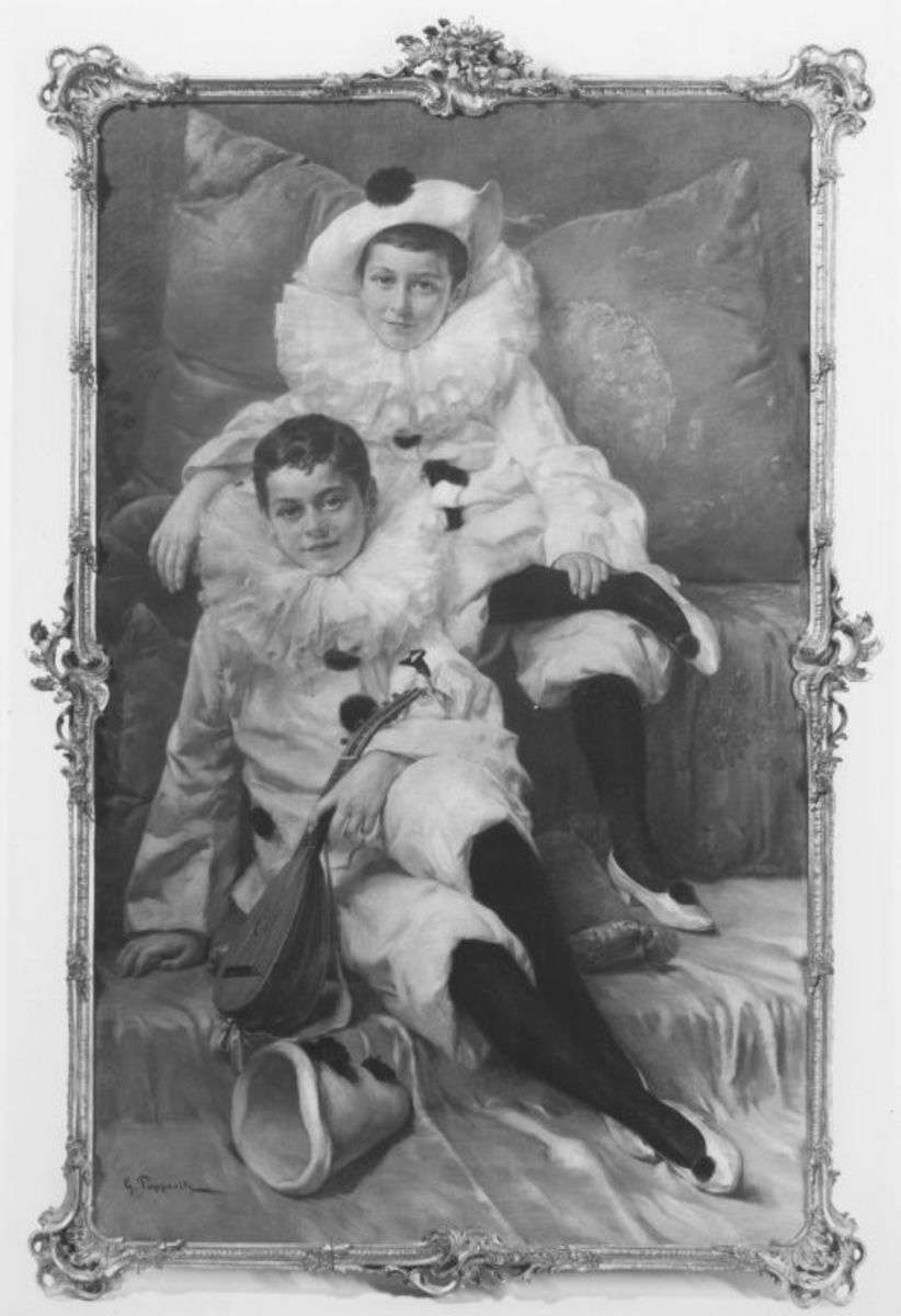 Doppelbildnis Hans und Max Schuler