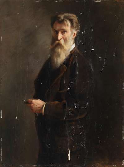 Der Maler Heinrich von Pechmann (1826-1905), Direktor der Neuen Pinakothek 